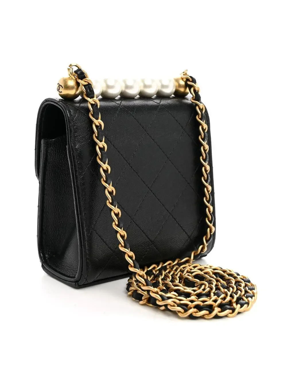 Chanel Goatskin Chic Pearls Clutch On #342928C19B